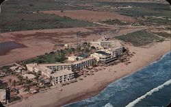 Air View of the Playa Mazatlán Hotel Mexico Postcard Postcard Postcard