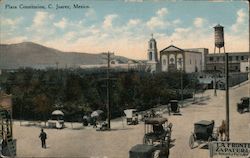 Plaza Constitucion, C. Juarez, Mexico Mexico City, Mexico Postcard Postcard Postcard