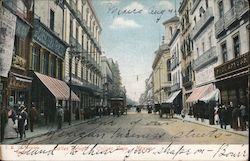 Refuge and Old Coliseum Streets Postcard