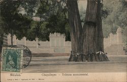 Chapultepec - Tribuna monumental Mexico City, Mexico Postcard Postcard Postcard