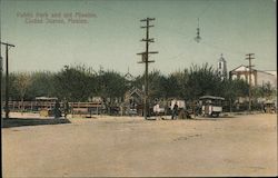 Public Park and Old Mission Ciudad Juarez, Mexico Postcard Postcard Postcard