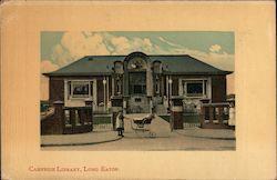 Carnegie Library, Long Eaton England Postcard Postcard Postcard