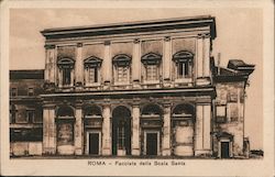 Facciata della Scala Santa Rome, Italy Postcard Postcard Postcard