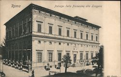 Palazzo della Farnesina alla Longara Rome, Italy Postcard Postcard Postcard