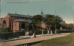 C.E. Cathedral Newcastle, Australia Postcard Postcard Postcard