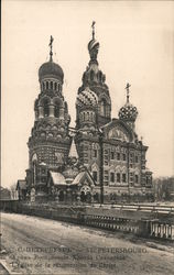 L'eglise de la Resurrection de Christ Postcard