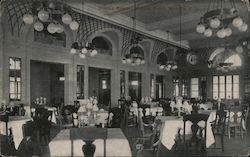 Dining Room, Manila Hotel Philippines Southeast Asia Postcard Postcard Postcard