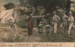 Guarding Prisoners, Corregidor Corregidor Island, Philippines Southeast Asia Postcard Postcard Postcard