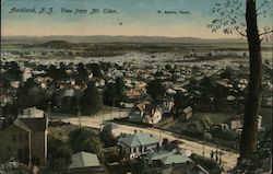 View From Mt. Eden Postcard