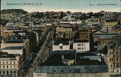 Panorama of Auckland Postcard