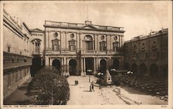 The Royal Malta Library Postcard