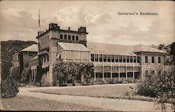 Governor's Residence Port of Spain, Trinidad Caribbean Islands Postcard Postcard Postcard