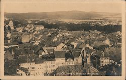 Göttingen - Blick auf die Stadt Postcard