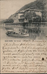 Bad Ems Spa on the River Lahn Germany Postcard Postcard Postcard