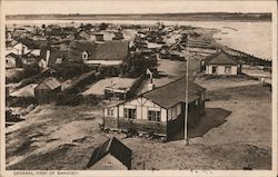 General view of Bawdsey Postcard