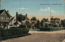 Boulevard, Thorpe Bay Postcard