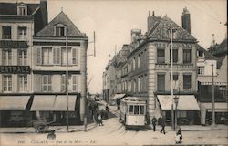 Rue de la Mer Calais, France Postcard Postcard Postcard