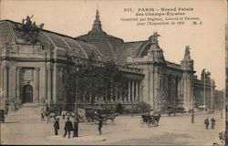 Grand Palais des Champs-Élysées Paris, France Postcard Postcard Postcard