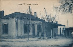 Post and Telegraph Office Descartes, France Postcard Postcard Postcard