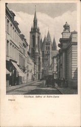 Tournai Beffroi et Notre-Dame Postcard