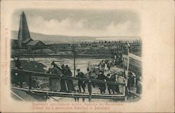 Arrival of the First Armenian Catholicos in Balachany, Azerbaijan Postcard