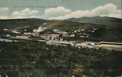 View of the Bragança station Postcard