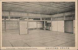 Kobe College - Sewing and Etiquette Rooms Postcard