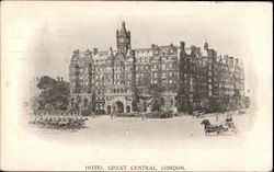 Hotel Great Central London, England Postcard Postcard Postcard