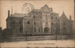 Ecole de Garçons - Boys School Postcard