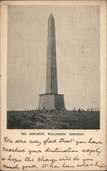 The Wellington Monument, Somerset County Postcard