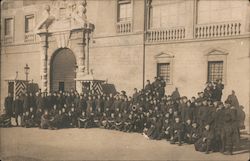 Soldiers at Prince's Palace of Monaco Postcard