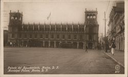 Municipal Palace Postcard