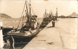 Malecón de Mazatlán - Fishing Boats Mexico Postcard Postcard Postcard