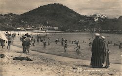 301. Caleta Acapulco Gro. Mex. Postcard