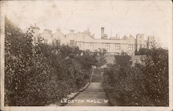 Ledston Hall W Postcard