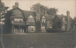 Large Manor House Stoke-on-Trent, England Postcard Postcard Postcard