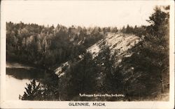 Rollways Camp on the Ausable River Glennie, MI Postcard Postcard Postcard