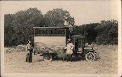 Pioneer Days with Montie Montana Cowboy Western Postcard Postcard Postcard