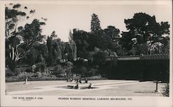 Pioneer Womens' Memorial Gardens Postcard