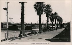 Princes Bridge Melbourne, Australia Postcard Postcard Postcard