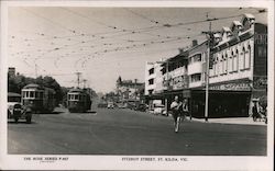 Fitzroy Street, St. Kilda, Victoria Postcard