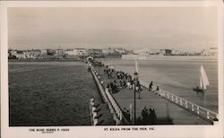 St Kilda from the Pier St. Kilda, Australia Postcard Postcard Postcard