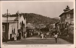 Regent Road Freetown, Sierra Leone Africa Postcard Postcard Postcard