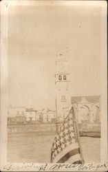 View of City from Water Postcard