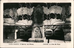 The Throne of Minos Postcard