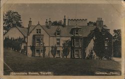 View of Carnousie House Turriff, Scotland Gammle Photo Postcard Postcard Postcard