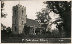 St Mary's Church Matching, United Kingdom Postcard Postcard Postcard