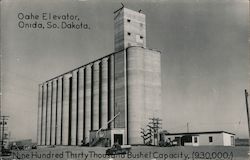 Oahe Elevator Postcard