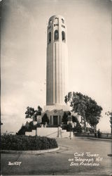 Cait Tower on Telegraph Hill Postcard