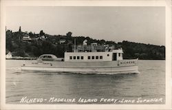 Nichevo - Madeline Island Ferry - Lake Superior Bayfield, WI Postcard Postcard Postcard